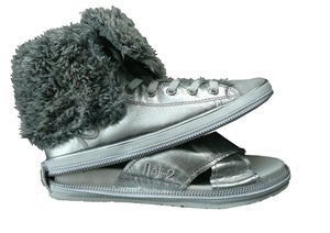 Image of Nat-2 Lind Hi 2 in 1 silver warm fur (W)