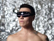 Image of Black Chain Sunglasses
