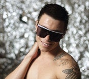 Image of White Stripe Shades 