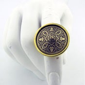 Image of "Rock the Casbah" Brass Adjustable ring