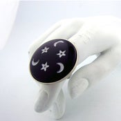 Image of Moon & Stars Oversized Cocktail ring