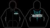 Image of Necrotize - 'Grievance' Zip Up Hood (NEON DESIGN)