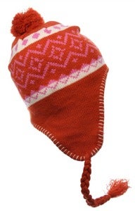 Image of Nepal Bobble Hat Orange