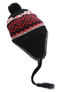 Image of Nepal Bobble Hat Black