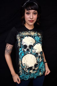 Image of A fist full of skulls