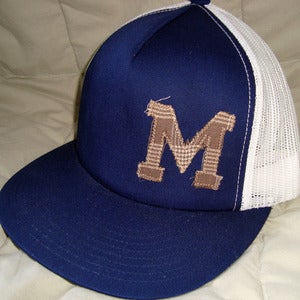 Image of Mesh M Hat (blue)