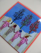 Image of Bacchanal Flat Notecard with Free US Shipping