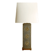 Image of Japanese Pewter Lamp
