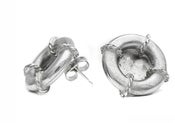 Image of Sail Away Life Buoy Earrings 