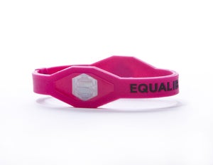 Image of Pink - Equalibryum Titanium Infused Silicone Wristband