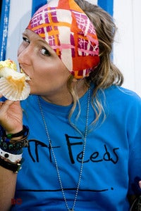Image of Art Feeds California Blue Tee