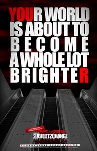 Image of "A WHOLE LOT BRIGHTER" POSTER