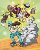 Image of "School of Hard Knocks" Art Print