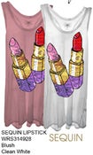 Image of Wildfox Sequin "Lipstick"