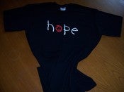 Image of Black HOPE T-Shirt (Men)