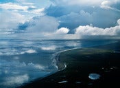 Image of Photograph, 'Clearing Weather, Kvichak Mouth' 1998; "BRISTOL BAY" Series