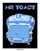 Image of Mr Toast TRON Print - on SALE