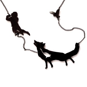 Image of Peter and the Wolf Necklace