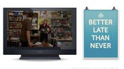 Image of Better Late Than Never Poster. As Seen On TV