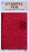 Image of Red Bling Holographic Foil