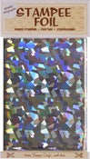 Image of Silver Cracked Ice Holographic Foil