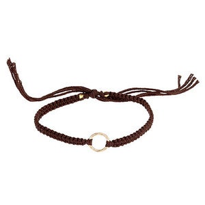 Image of Gold Karma Circle Friendship Bracelet