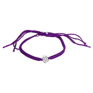 Image of Silver Celtic Knot Friendship Bracelet