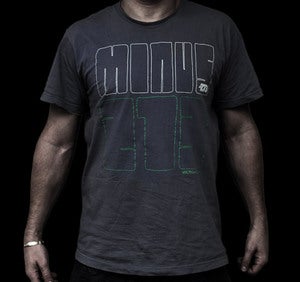 Image of -273 Bubble T - Grey - Green / Grey print
