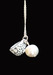 Image of pearl and cup necklace