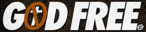 Image of GOD FREE STICKER
