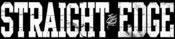 Image of STRAIGHTEDGE STICKER