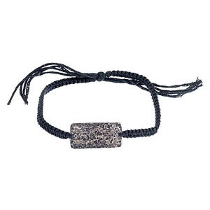 Image of Men's Hammered Disc Friendship Bracelet