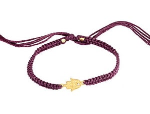 Image of Gold Hamsa Hand Friendship Bracelet