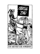 Image of CRUCIAL 'ZINE T-SHIRT!