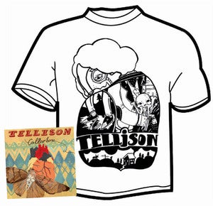 Image of Tellison - Collarbone 7" (with MP3 EP) and t-shirt