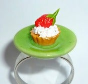 Image of Dollies Strawberry Tart Ring 
