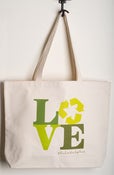 Image of Love Philadelphia tote (green)