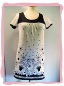 Image of Bohemian Floral White Dress