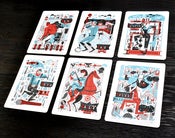 Image of The Heroes of Folk Letterpress Card Collection