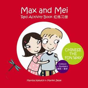 Image of Max and Mei Red Activty Book - Numbers and Colours