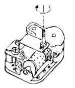 Image of Rotation attachment for music box ballerina, etc.