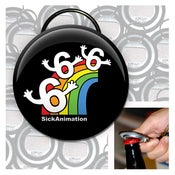 Image of Sick Animation Keychain Bottle Opener