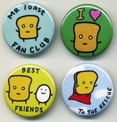 Image of Mr Toast Button