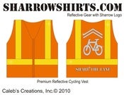 Image of Premium Sharrow Safety Vest - Orange