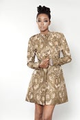 Image of Military Print Coat