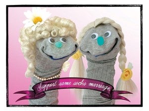 Image of Same Socks-Brides.