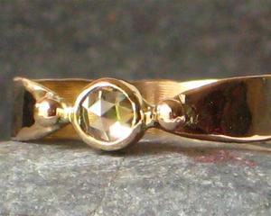 Image of Rose Cut Diamond Ring