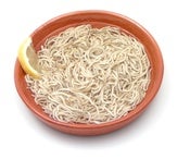 Image of (Imitation) Baby Eels in Garlic Dressing