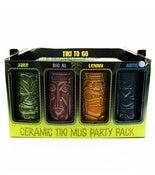 Image of Large Tiki Mug Party Set (4)