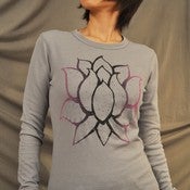 Image of Glowing Lotus Thermal Shirt